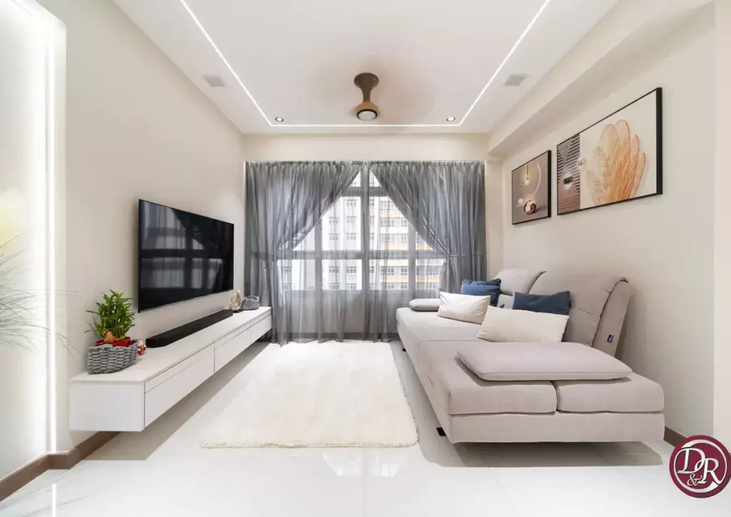 Blk 635B Tampines - Living Room